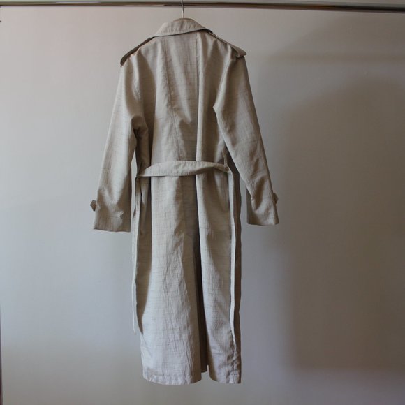Rue Grenelle Trench Coat Size 9 - Picture 6 of 10